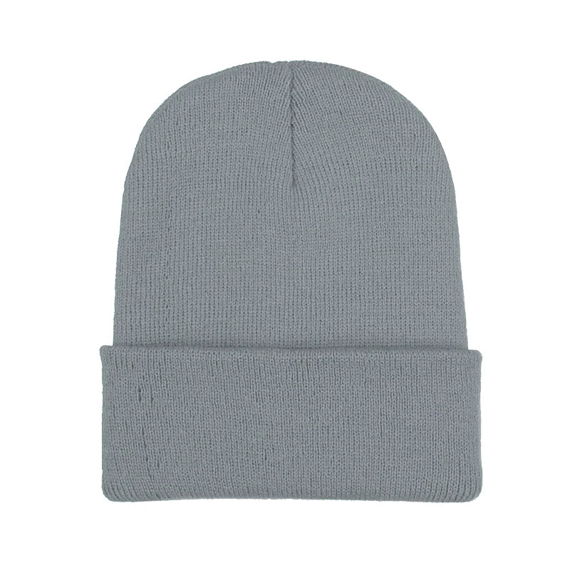 CUSTOMIZED Logo Unisex Embroidered Knitted Beanie Hats