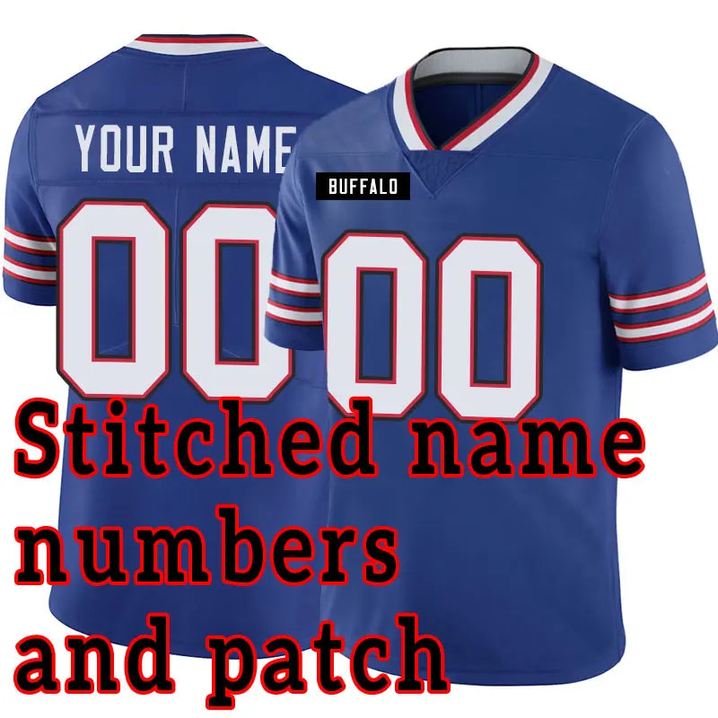 Customized Name NFL Football Jerseys: Seattle, Detroit, Buffalo, Dallas,Houston, Kansas City, Pittsburgh, Philadelphia, New York, Chicago