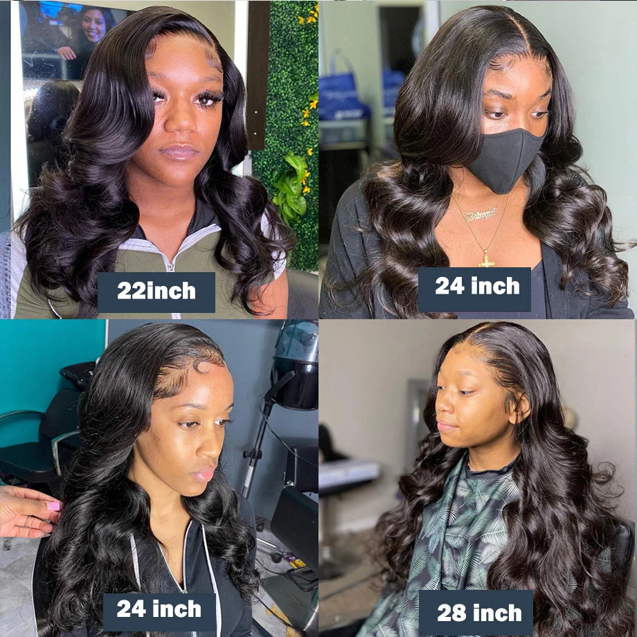 Brazilian Body Wave 13x4 or 13x6 HD Lace Frontal 100% Human Hair Lacefront Wig