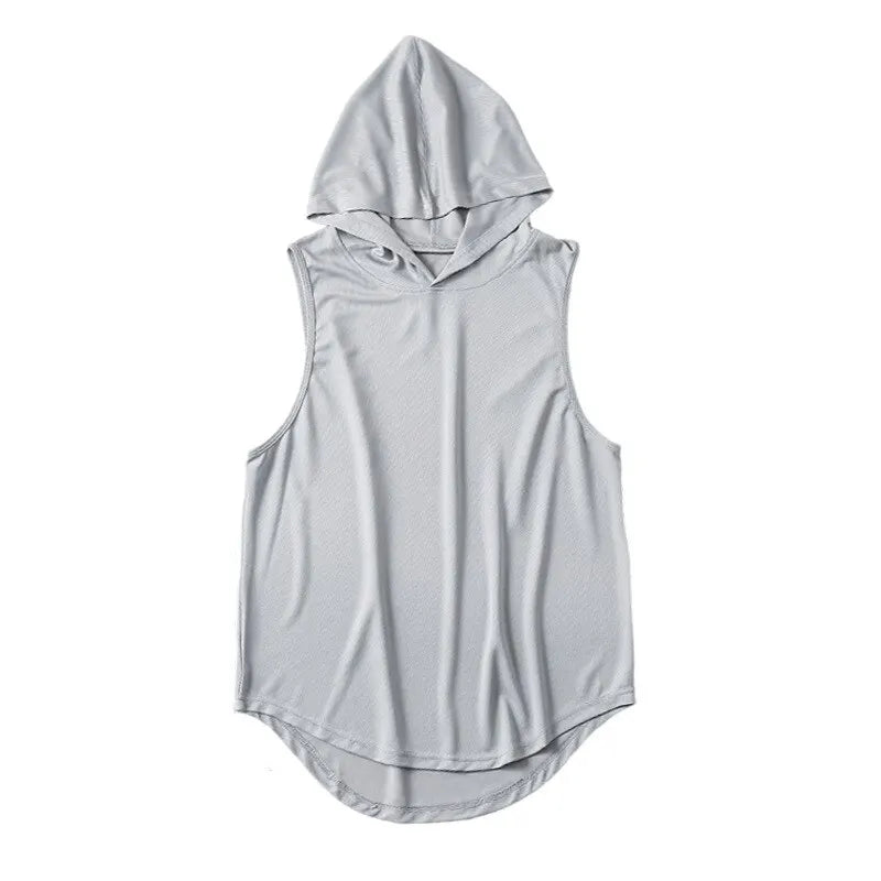 Hooded Fitness  Men's Tank Top