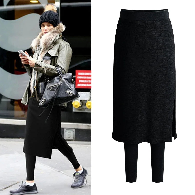 One Piece Thermal Skirt w/ Leggings