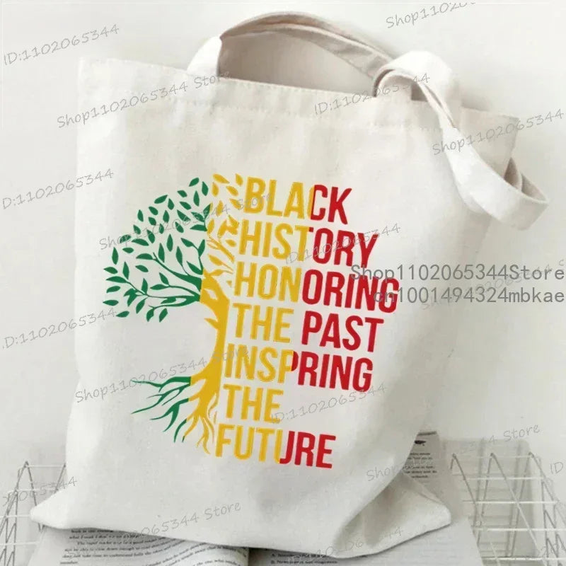 Its Juneteenth For Me/1865 Juneteenth/Juneteenth Heart/I Am Black History/Love Canvas Large Capacity Shopping Tote Bag