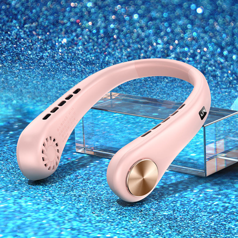 Mini Portable Bladeless Rechargeable Hanging Neck Fan
