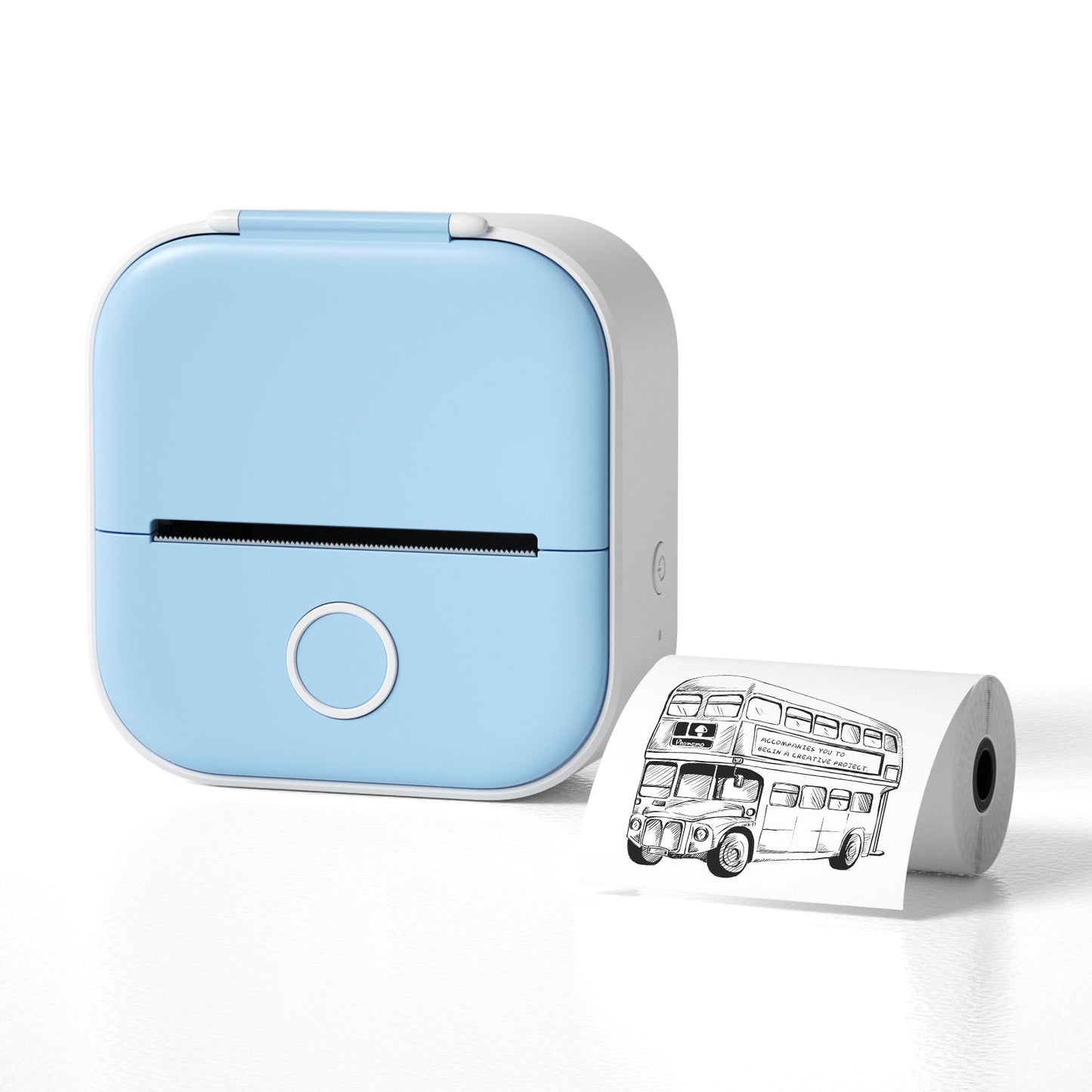 Portable Quiz Q&A Mini Thermal Bluetooth Compatible Mini Label/Price Tag Printer