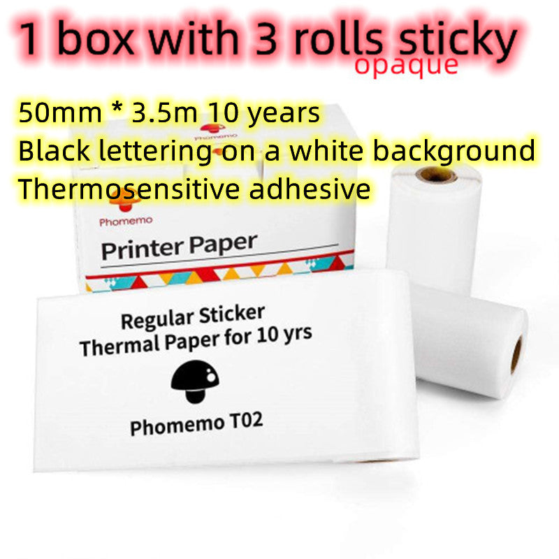 Portable Quiz Q&A Mini Thermal Bluetooth Compatible Mini Label/Price Tag Printer