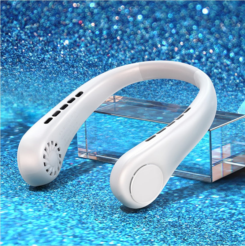 Mini Portable Bladeless Rechargeable Hanging Neck Fan