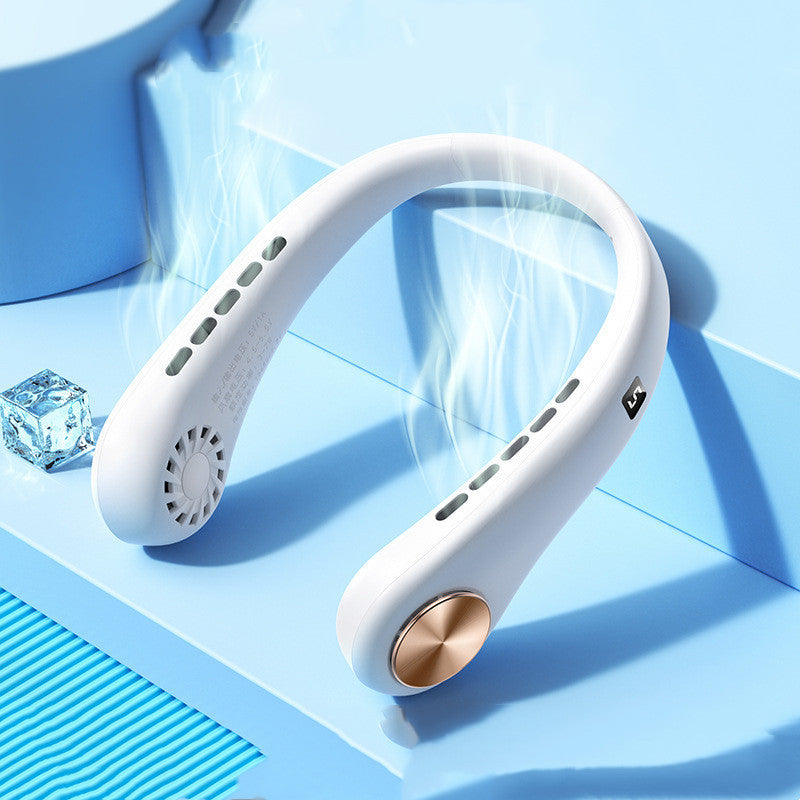 Mini Portable Bladeless Rechargeable Hanging Neck Fan