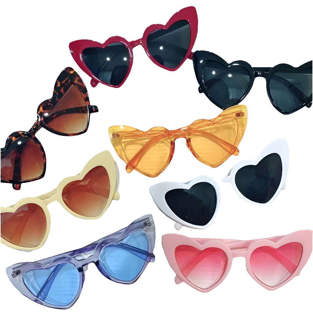 Cat-Eye Heart Shaped Women's UV400 Sunglasses