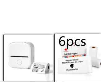 Portable Quiz Q&A Mini Thermal Bluetooth Compatible Mini Label/Price Tag Printer