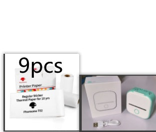 Portable Quiz Q&A Mini Thermal Bluetooth Compatible Mini Label/Price Tag Printer