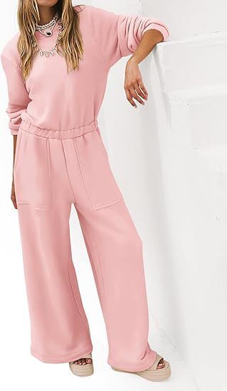 Knitted Long Sleeve Women's Solid Color Backless Sweater Jumpsuit