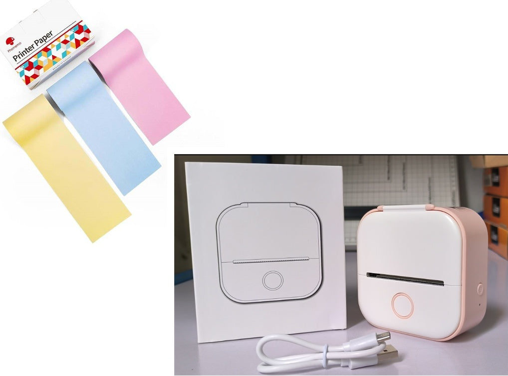 Portable Quiz Q&A Mini Thermal Bluetooth Compatible Mini Label/Price Tag Printer