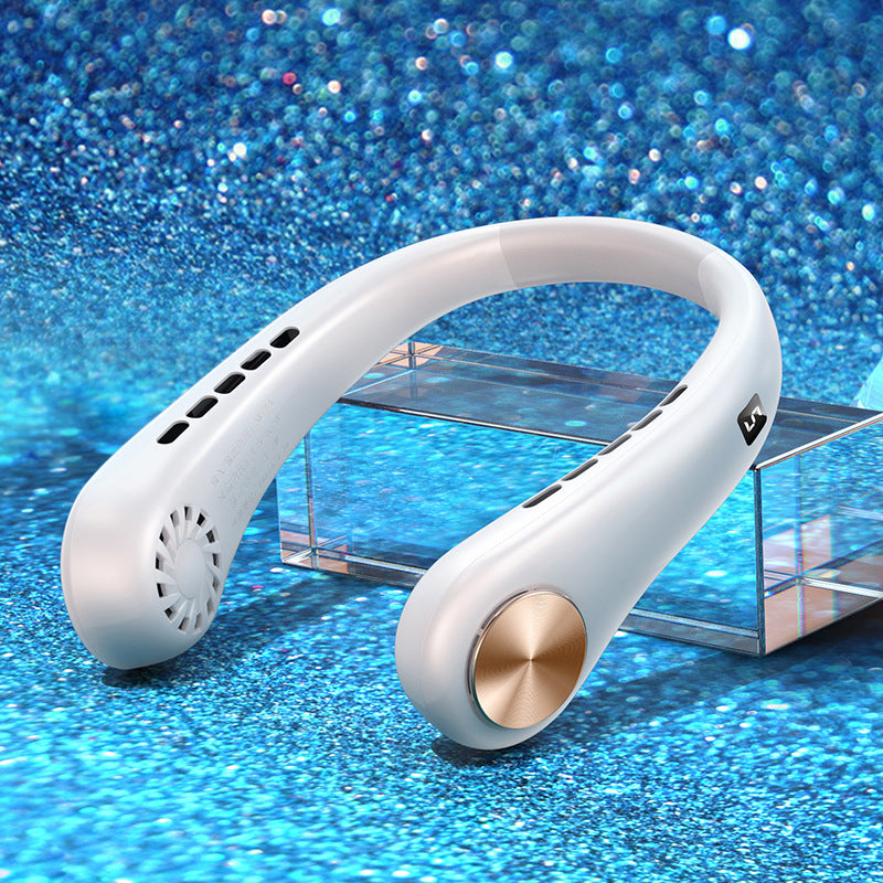 Mini Portable Bladeless Rechargeable Hanging Neck Fan