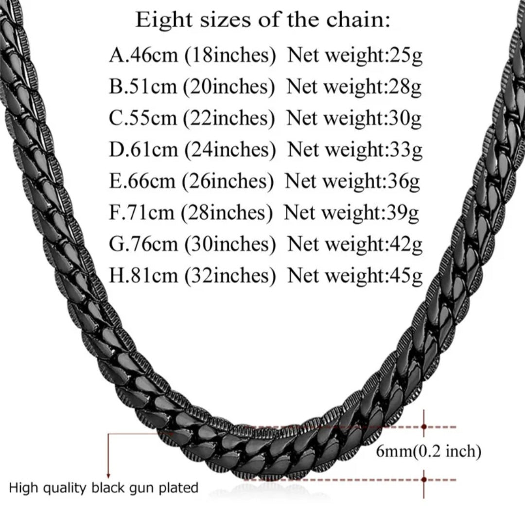 Snake Curb Link Chains