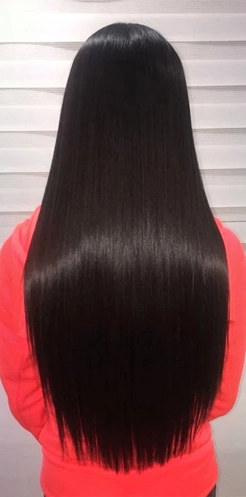 Brazilian Double Drawn Virgin Bone Straight 100% Human Hair 4x4 Transparent  Bundles w/ Lace Closure