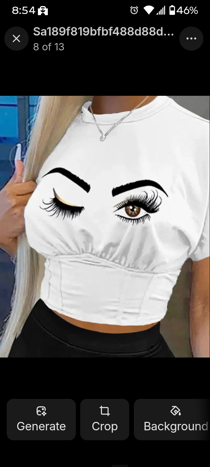 "NOPE Not Today"/Faith/Lip/Striped/Stiletto/Eyelash Print Women’s O-Neck Short Sleeve T-Shirt + Mini Shorts 2-Piece Set