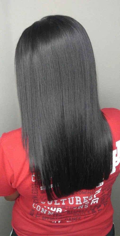 Brazilian Double Drawn Virgin Bone Straight 100% Human Hair 4x4 Transparent  Bundles w/ Lace Closure