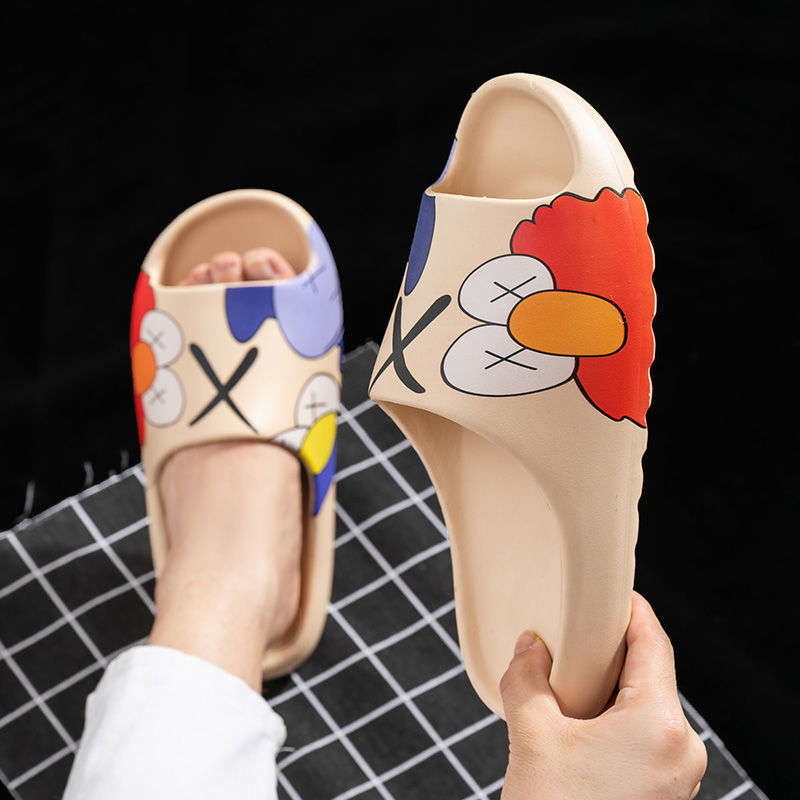 Cartoon Print Women's Graphic Slipper Flip Flop Slides