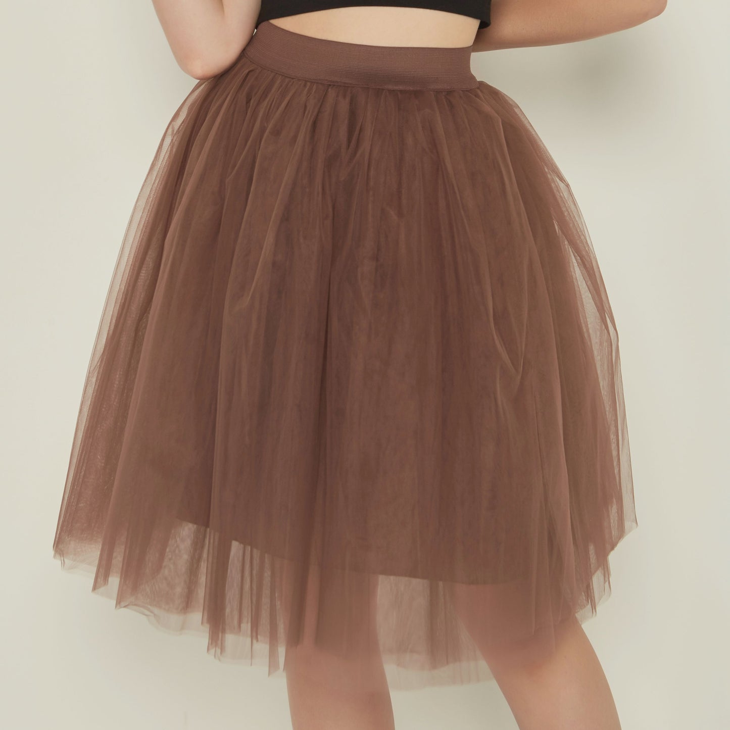 Petticoat Bridesmaid Midi Tutu Skirt