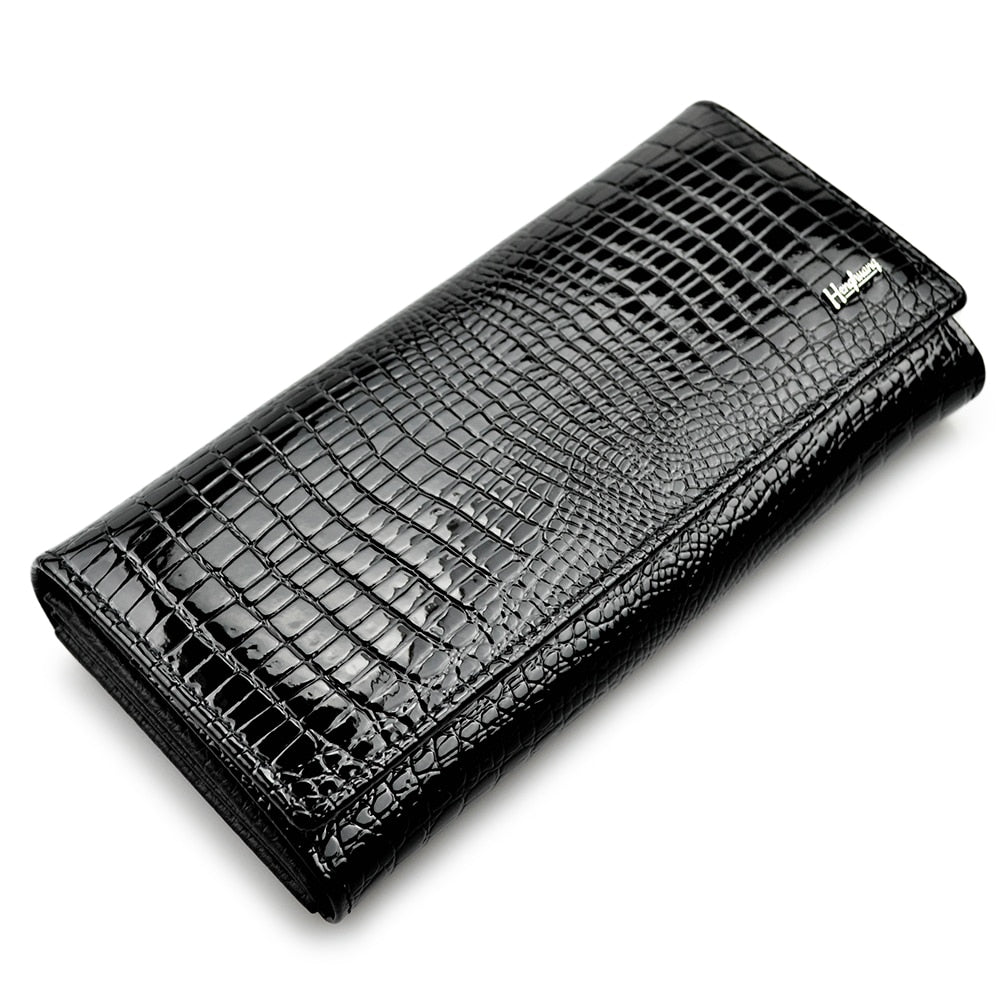 Ladies Crocodile Cow Wallet