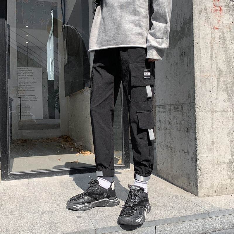 Streetwear Cargo Joggers Sweatpants Men's Pants