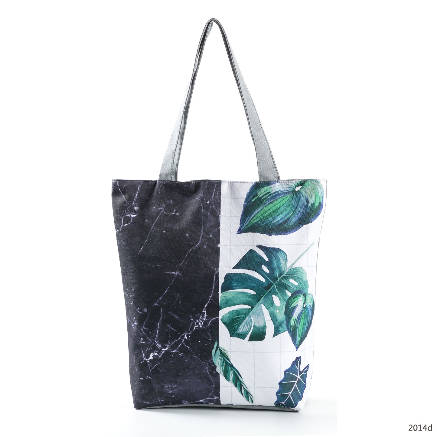 Floral Print Women Shoulder Canvas Shopping Tote Bag