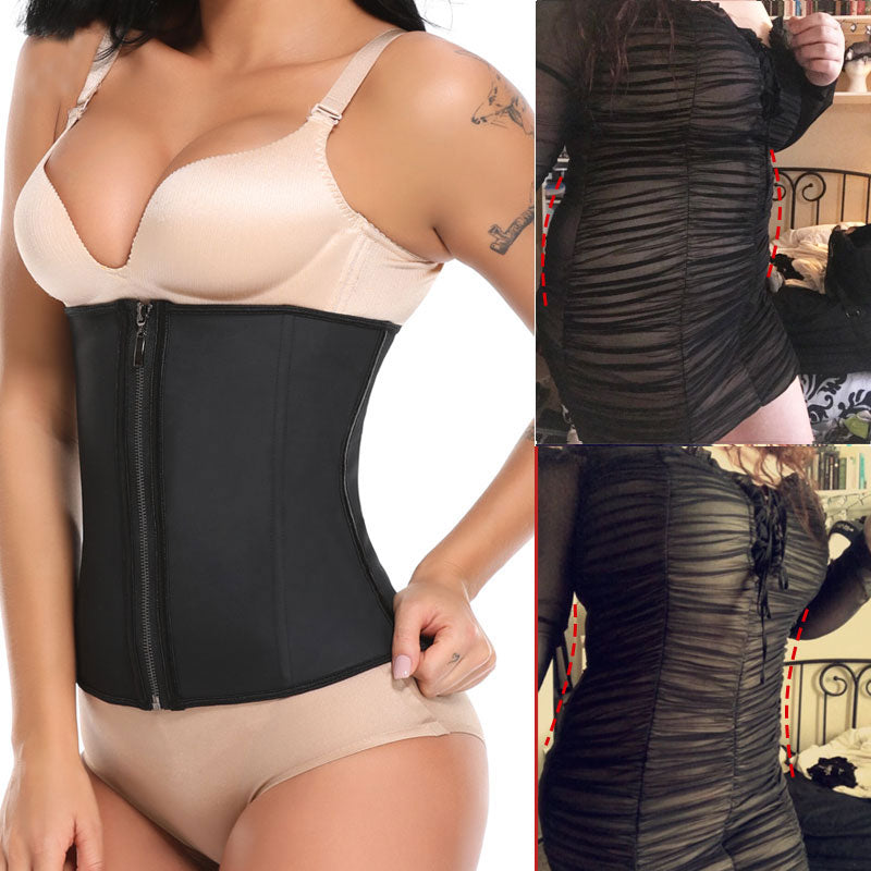 Waist Trainer Steel Boned Belt Tummy Control Shaper