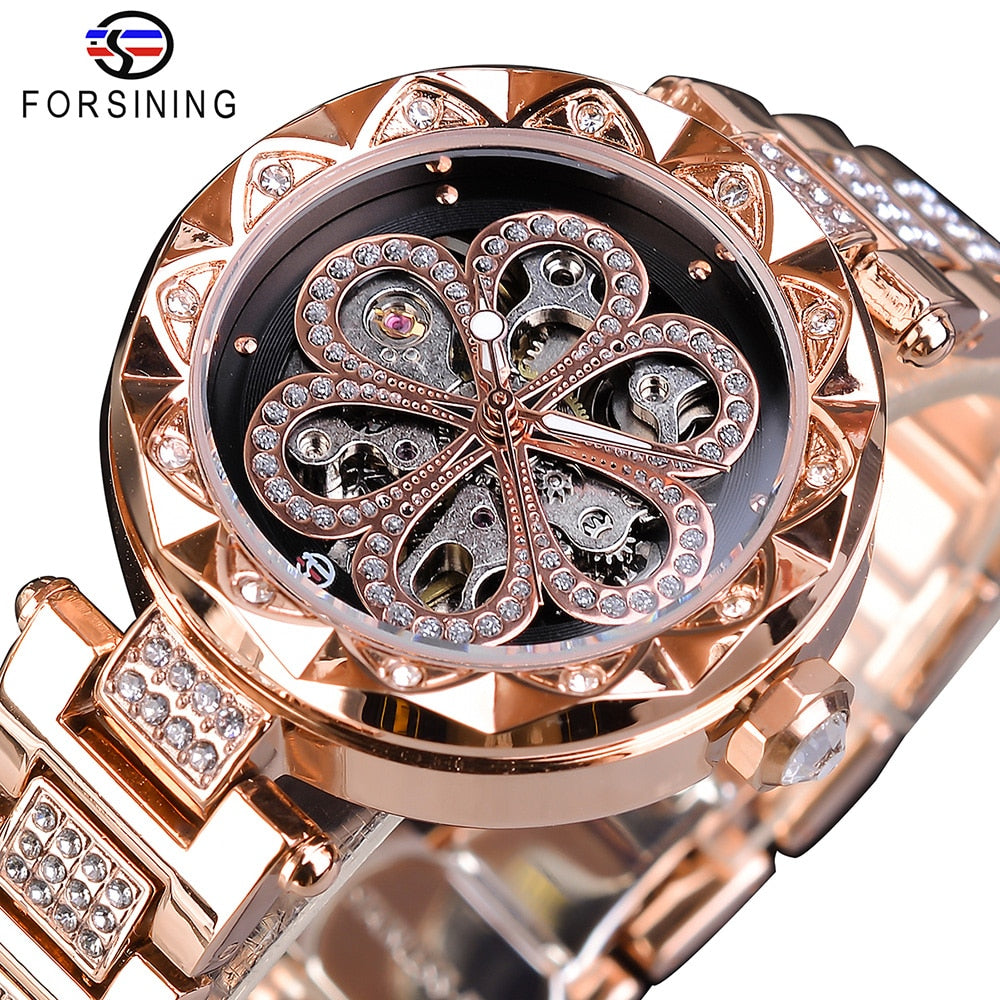 Automatic Mechanical Watches Waterproof Luminous Hands Clock Watch