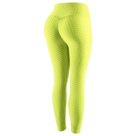 9 Colors-High Waist Push Up Texturized Leggings