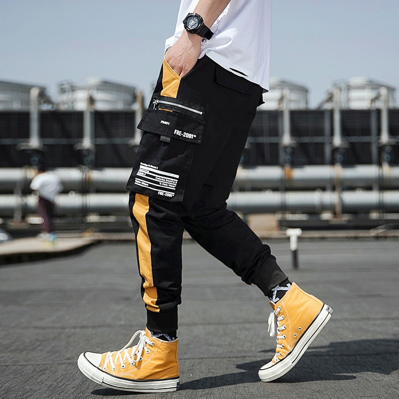 Streetwear Cargo Joggers Sweatpants Men's Pants