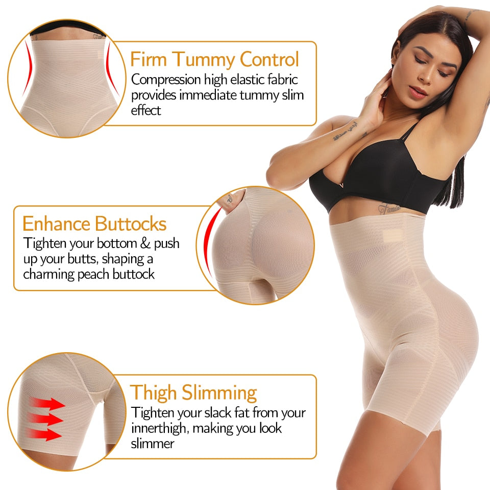 Firm Control High Waisted Slimming Shapewear Shorts