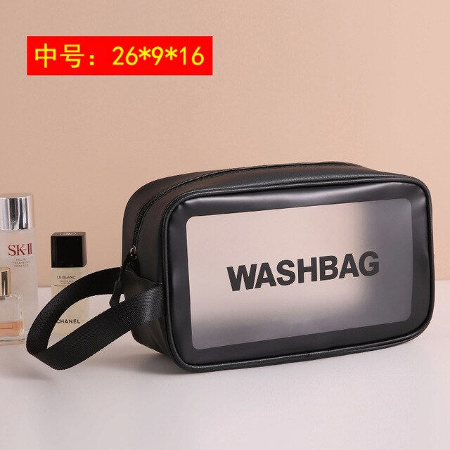 Clear Box Design PVC Transparent Makeup Travel Bag