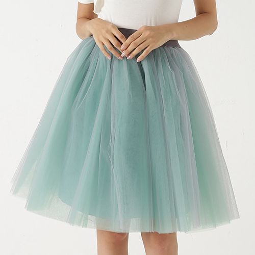 Petticoat Bridesmaid Midi Tutu Skirt