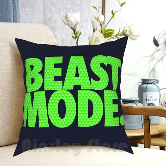 Electric Green Seattle Seahawks Pillow Cover