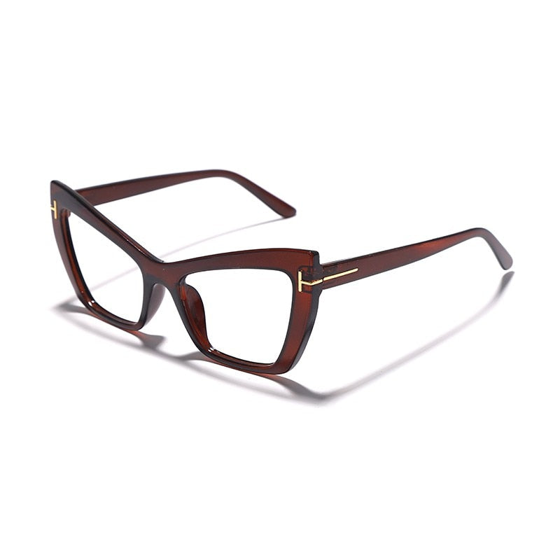 Women's Retro Perscription Frame Luxury Designer Eyeglasses