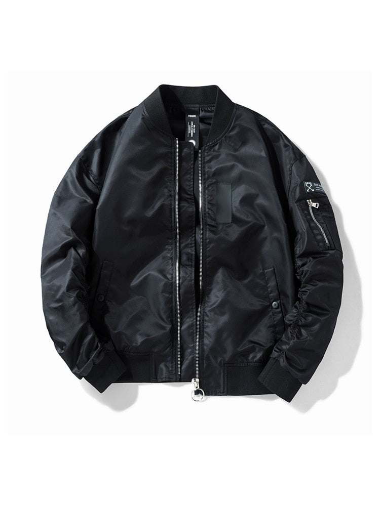 Men's Baseball Bomber Pilot Jacket