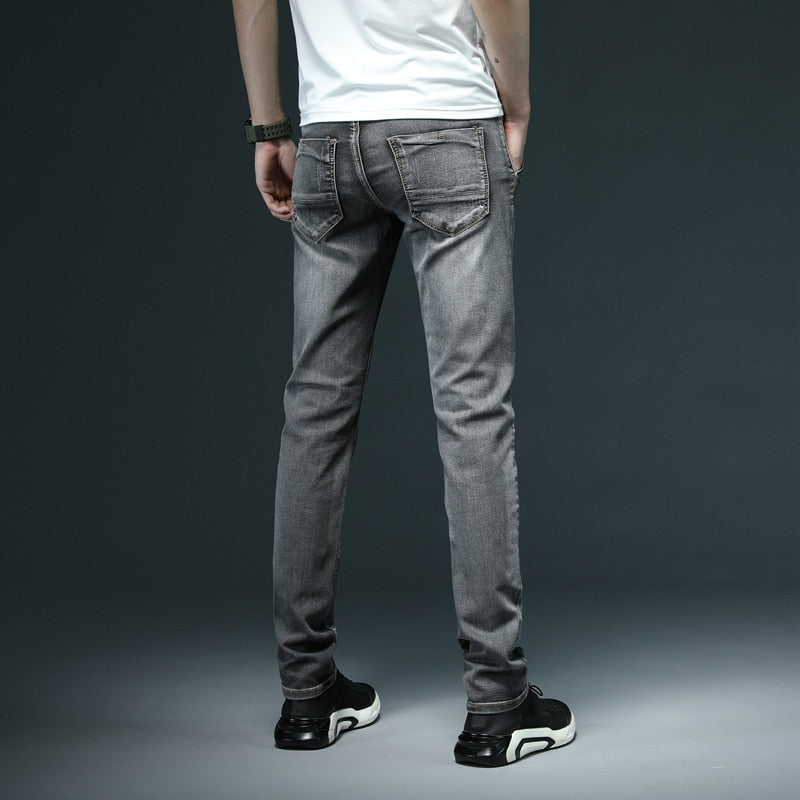 Men's Skinny Cotton Slim Denim Jeans