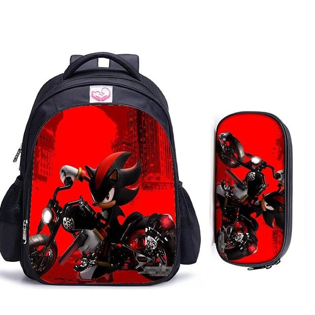 Cartoon Game Book Backpack Daily School Kids Backpacks