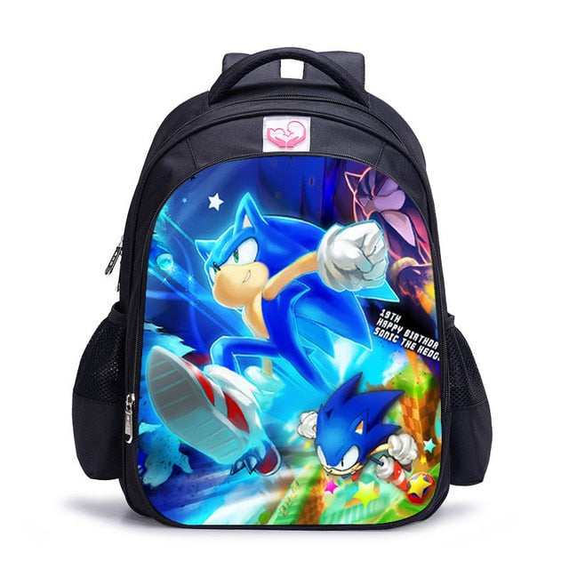 Cartoon Game Book Backpack Daily School Kids Backpacks