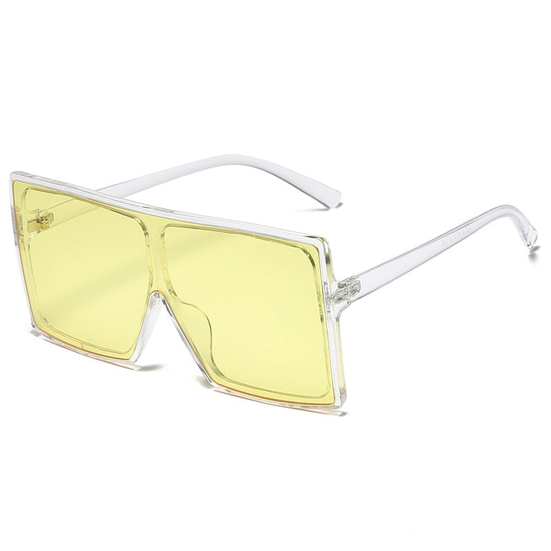 Oversized Square Gradient Sunglasses UV400