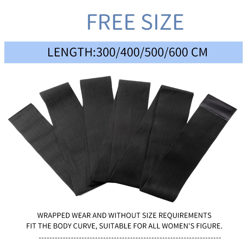 Firm Control Women's Slimming Stretch Bands Waist Wrap