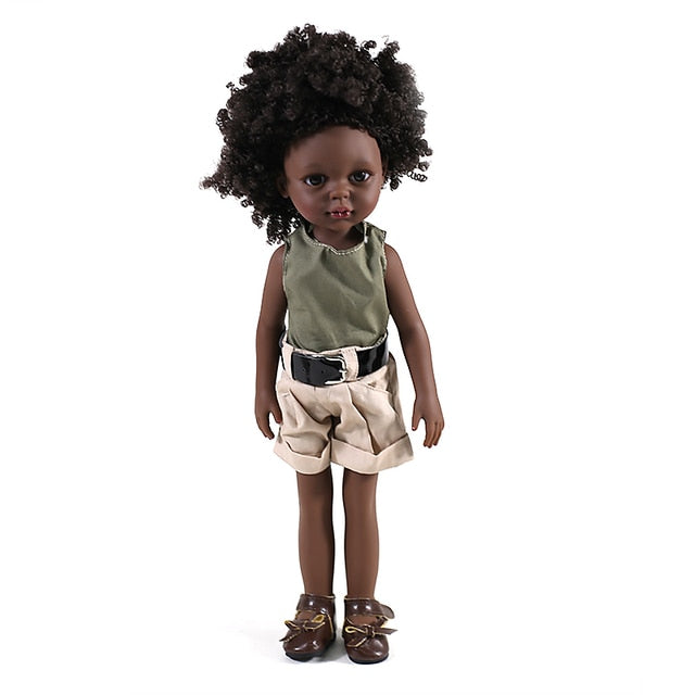 Black African American Reborn Silicone Vinyl Dolls