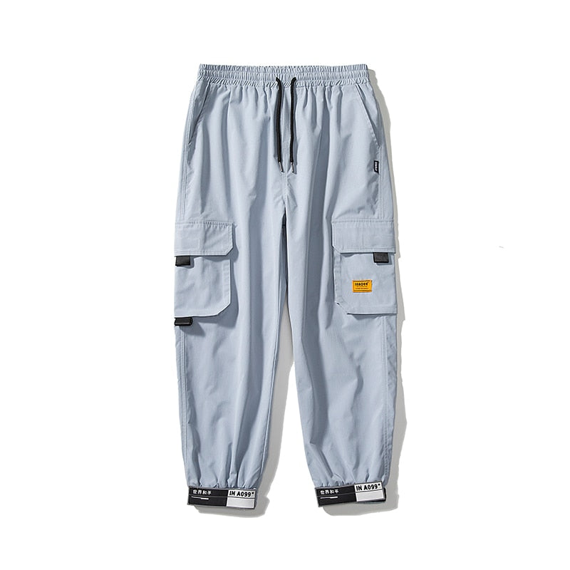 Ripped Hip Hop Streetwear Ankle-Length Drawstring Ladies Sweatpants