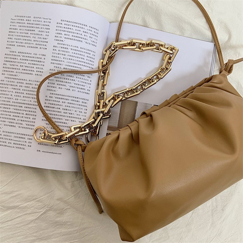 Hobo Chain Crossbody Messenger Clutch Purse