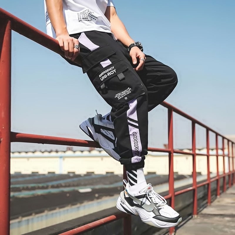 Streetwear Cargo Joggers Sweatpants Men's Pants