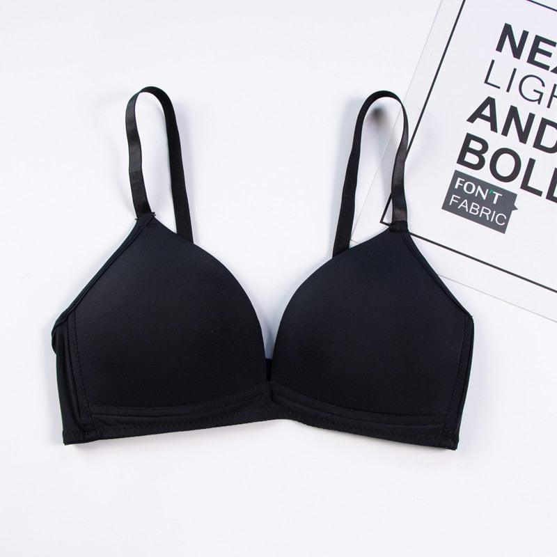 Seamless Soft Wireless Adjusted Push Up Bras