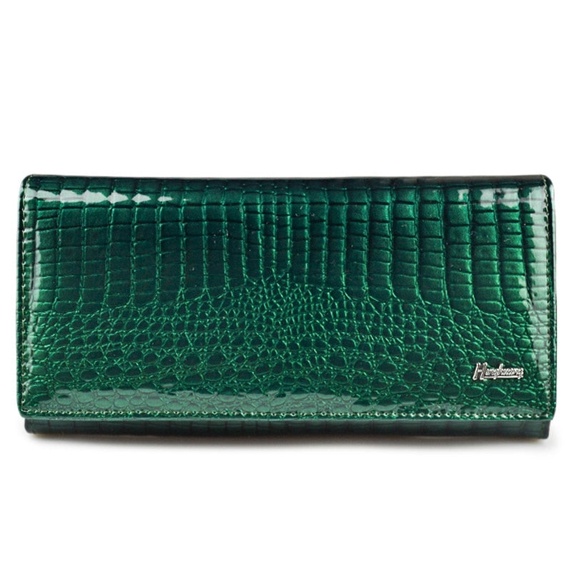 Ladies Crocodile Cow Wallet