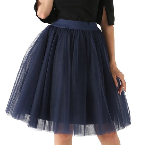 Petticoat Bridesmaid Midi Tutu Skirt