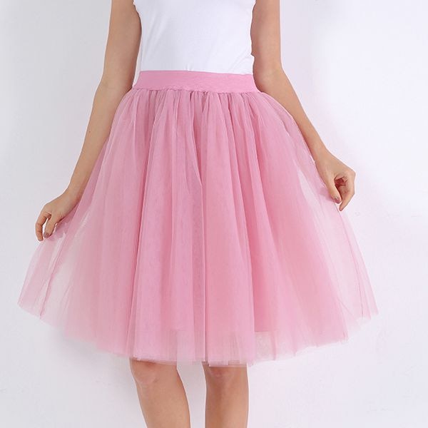 Petticoat Bridesmaid Midi Tutu Skirt