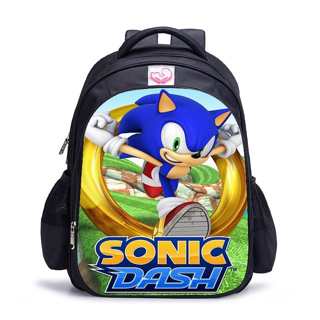 Cartoon Game Book Backpack Daily School Kids Backpacks